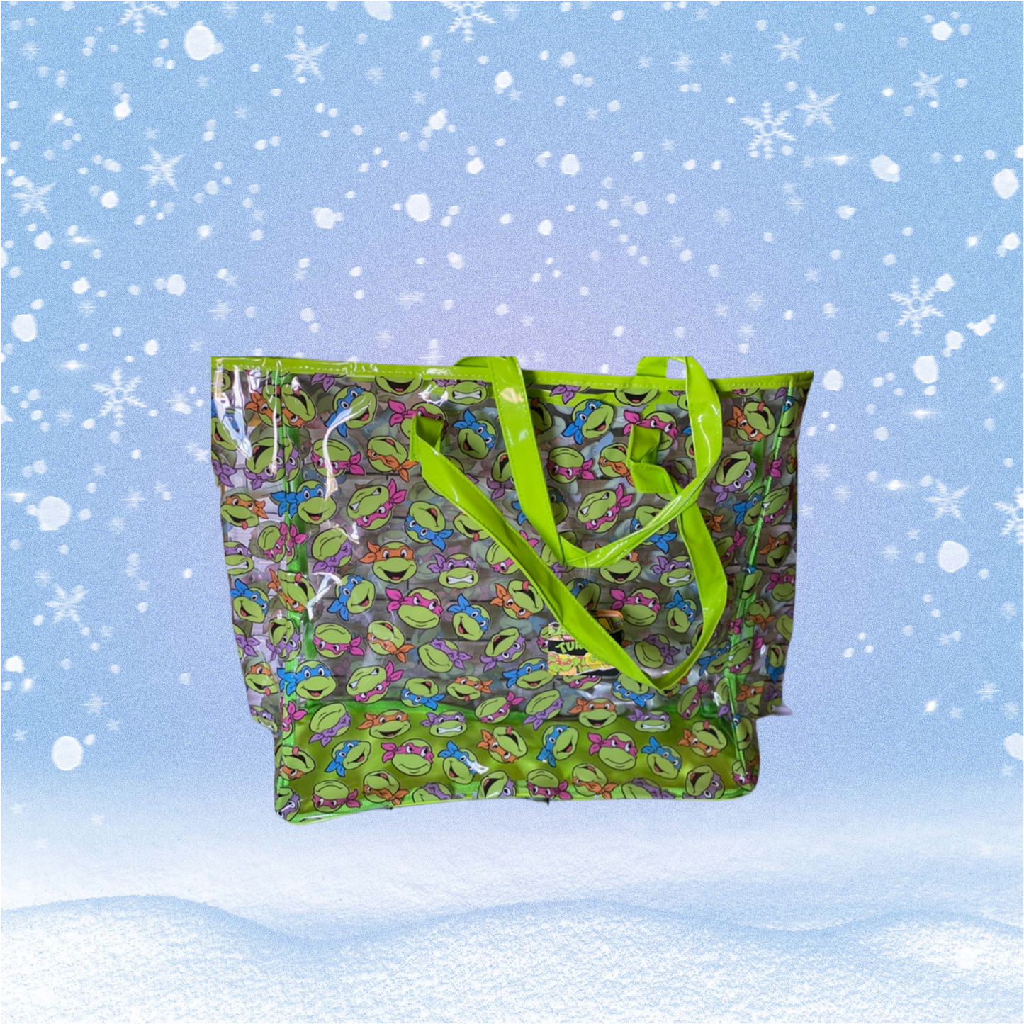 Clear Ninja Turtle Tote